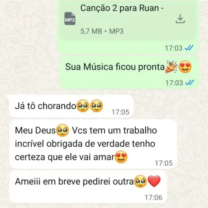 Depoimento - Ruan Meu Amor